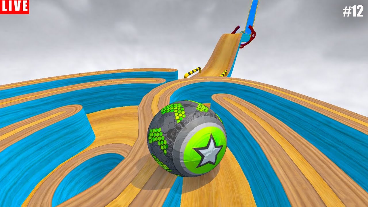 going ball  New day 12 live  reac livel max  portal run,  SPEEDRUN    #12 #goingballs #live
