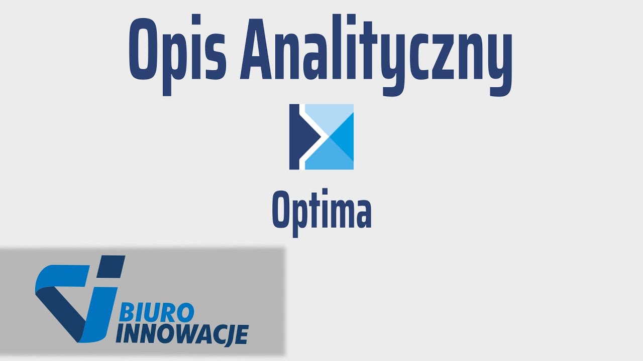 Opis Analityczny Comarch ERP Optima