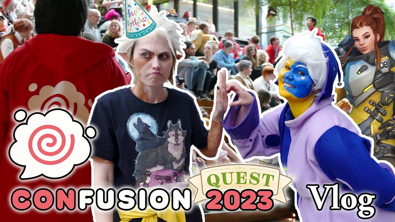 Collector and Birthday Boy Hunter at ConFusion 2023 (vlog)