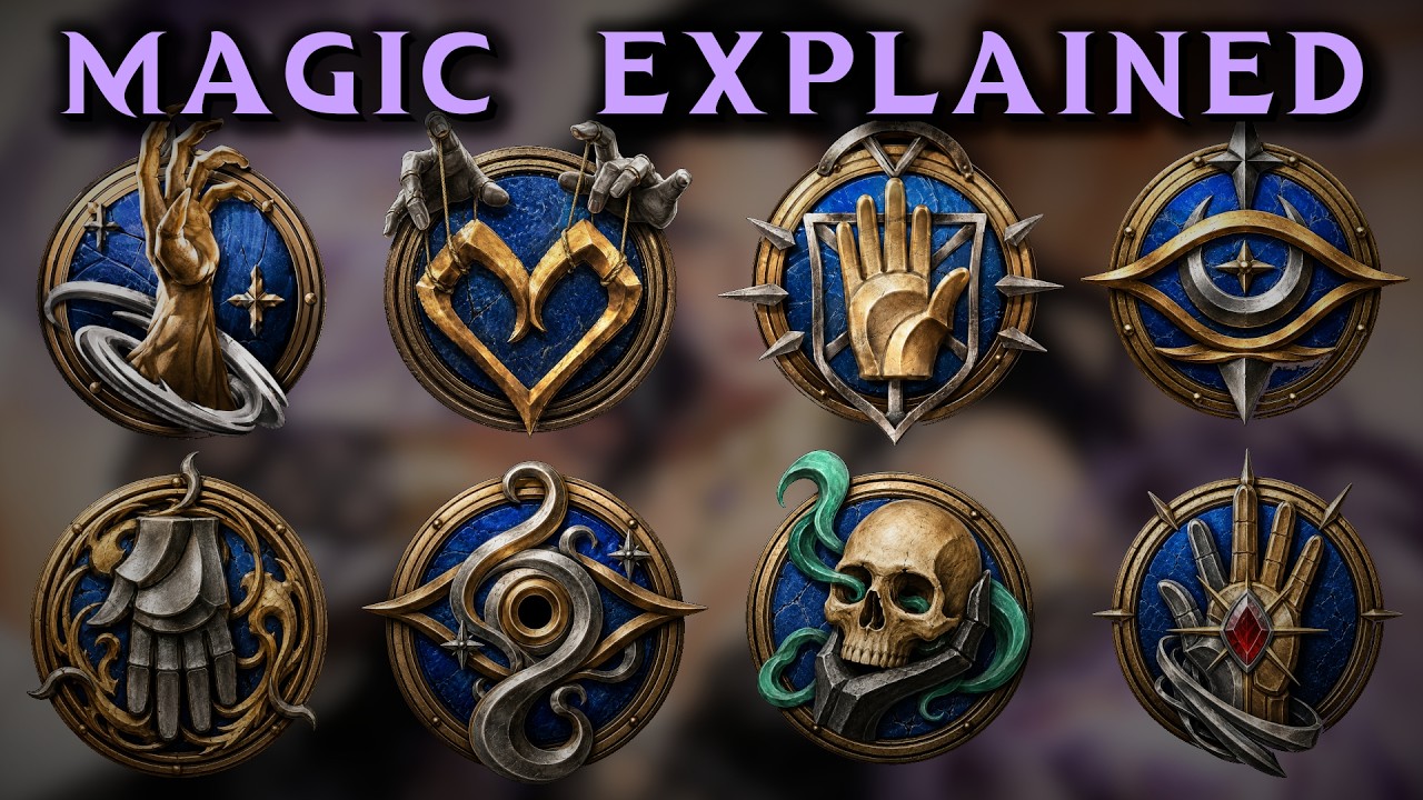 Every School of Magic in D&D