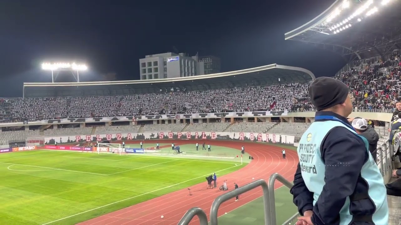 Atmosfera ca in America de Sud la U Cluj-CFR Cluj. Cupa Romaniei. Cluj Arena
