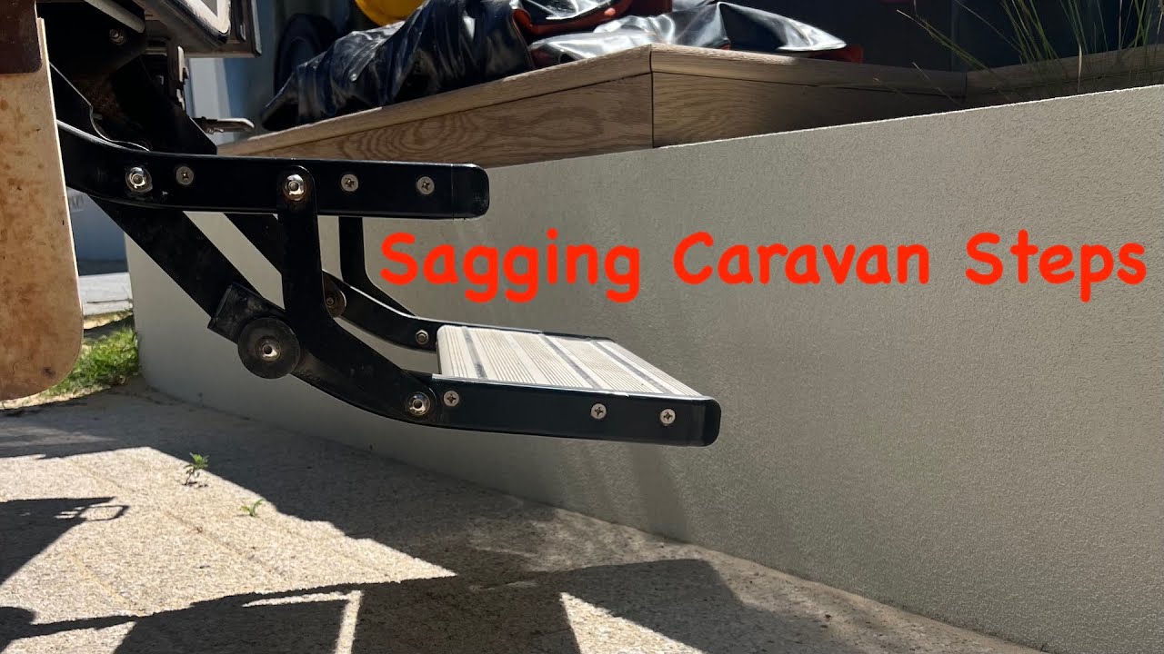 Sagging Caravan Steps