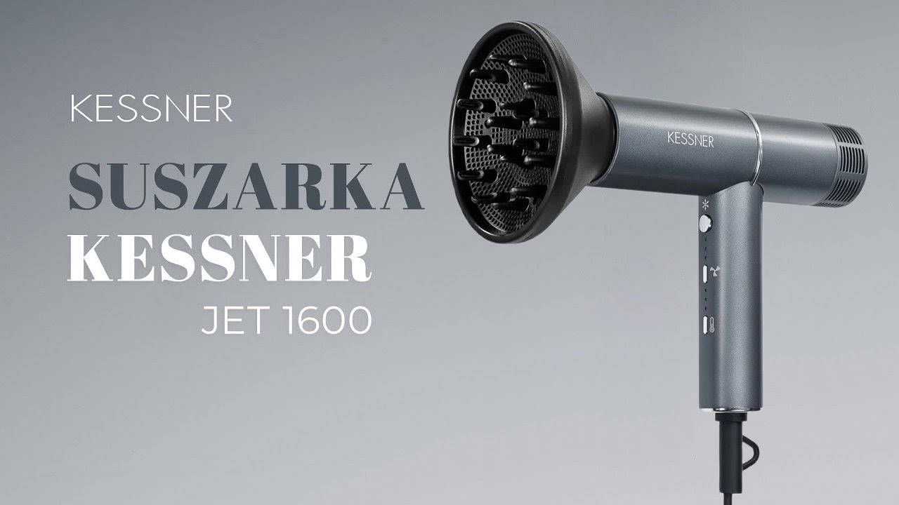 Profesjonalna Suszarka do Włos&oacute;w z Jonizacją - Kessner JET 1600 IONIC