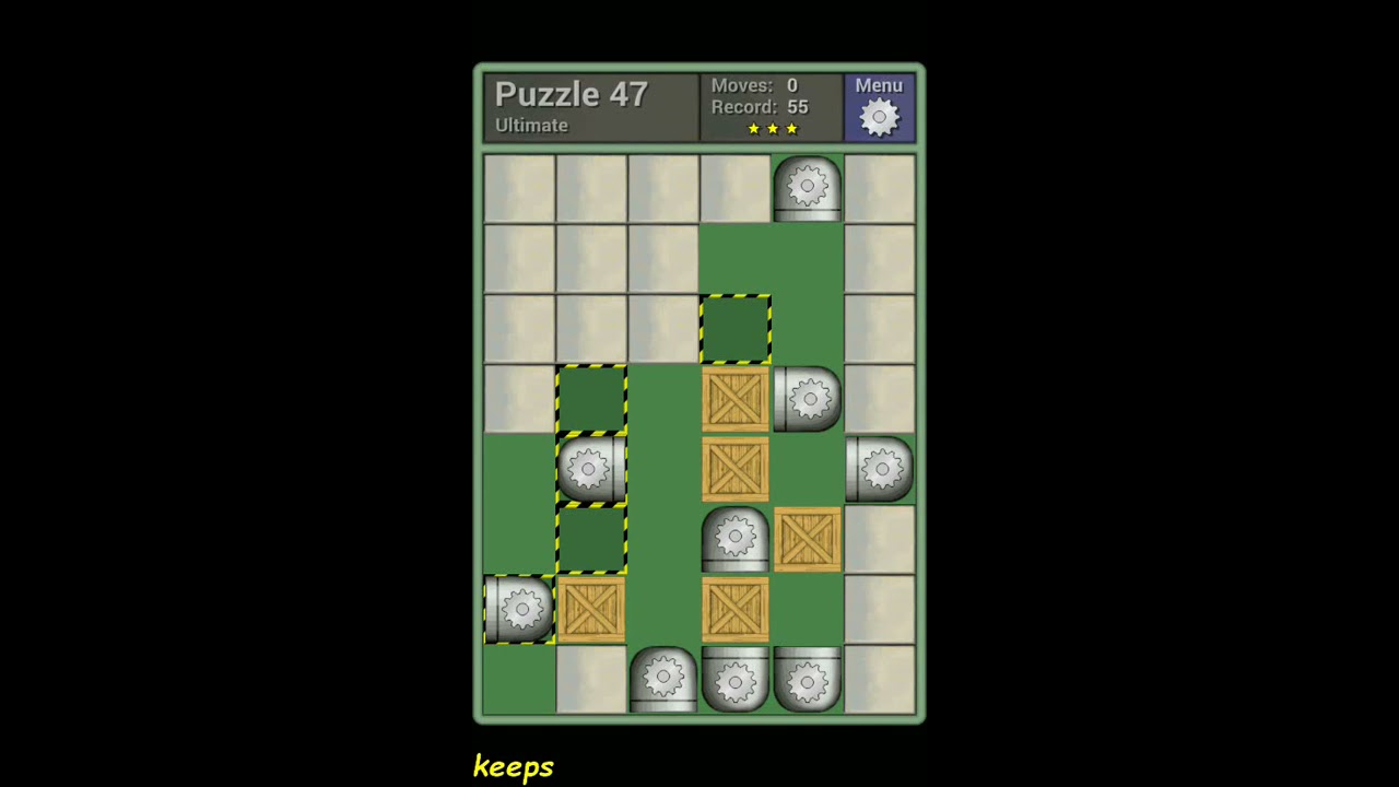 Pushing Machine (Ultimate) Level Puzzle 47 - Perfect Solution
