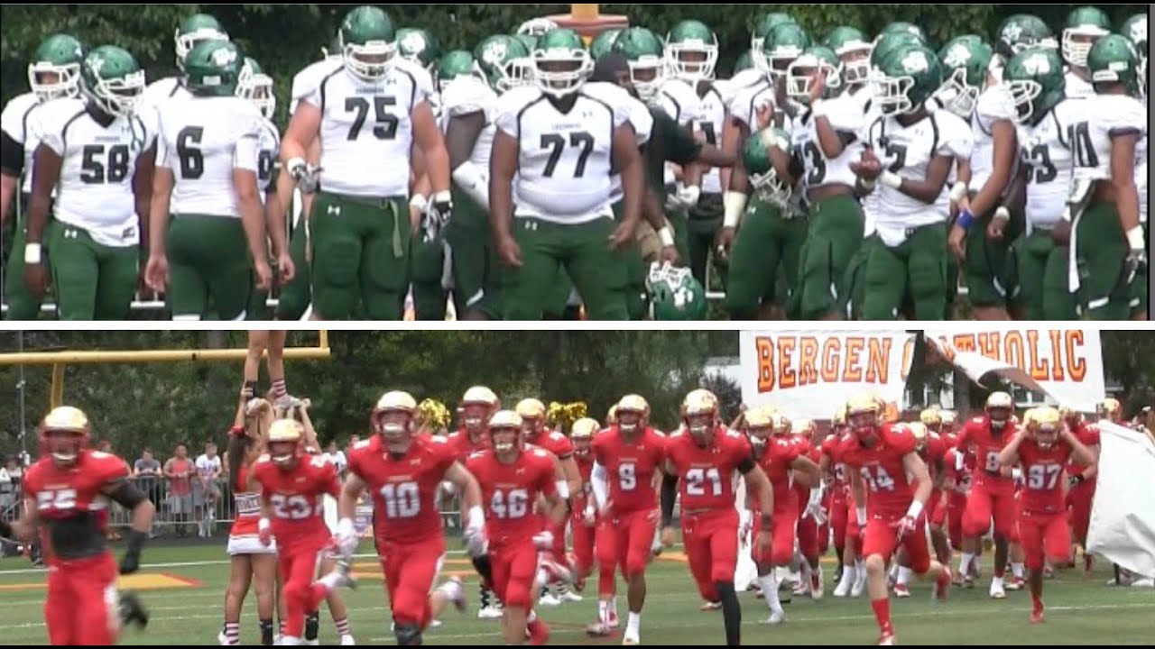 HSFB Florida vs New Jersey :  Bergen Catholic (NJ) vs. Tampa Catholic  (FL) Highlight Mix