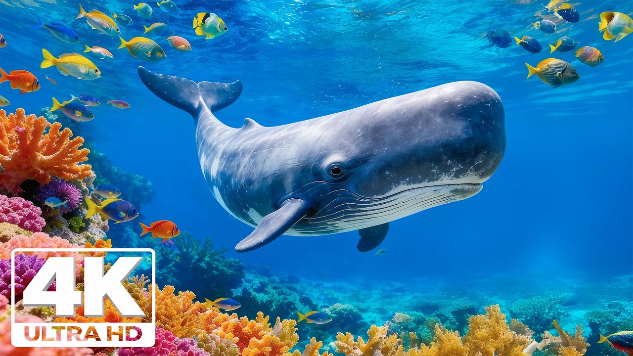 Deep Sea Serenity 4K UHD – Завораживающие аквариумные рыбки и расслабляющая атмосфера