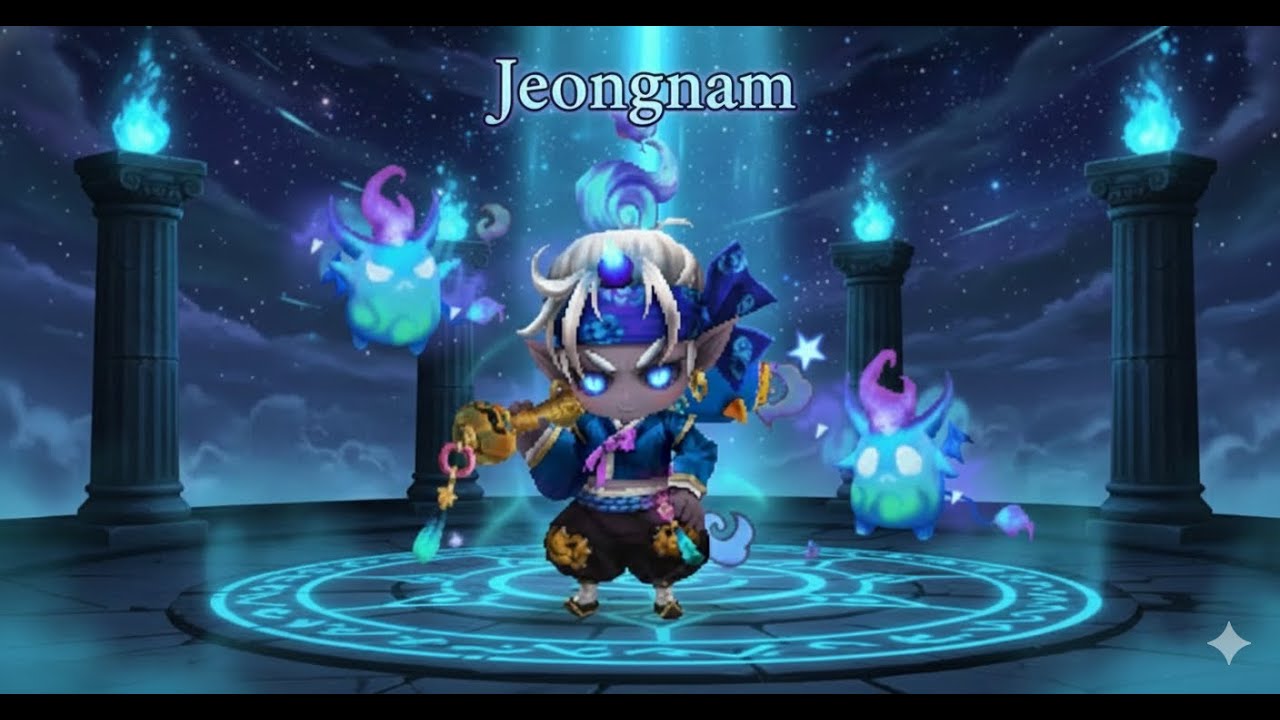 Jeongnam (Water Dokkaebi Lord) IS THE UNKILLABLE BRUISER AFTER BUFF?! - Summoners War RTA