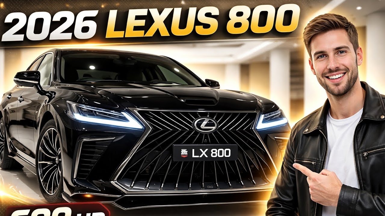 2026 Lexus 800 Is Here and It Is a Total Game Changer