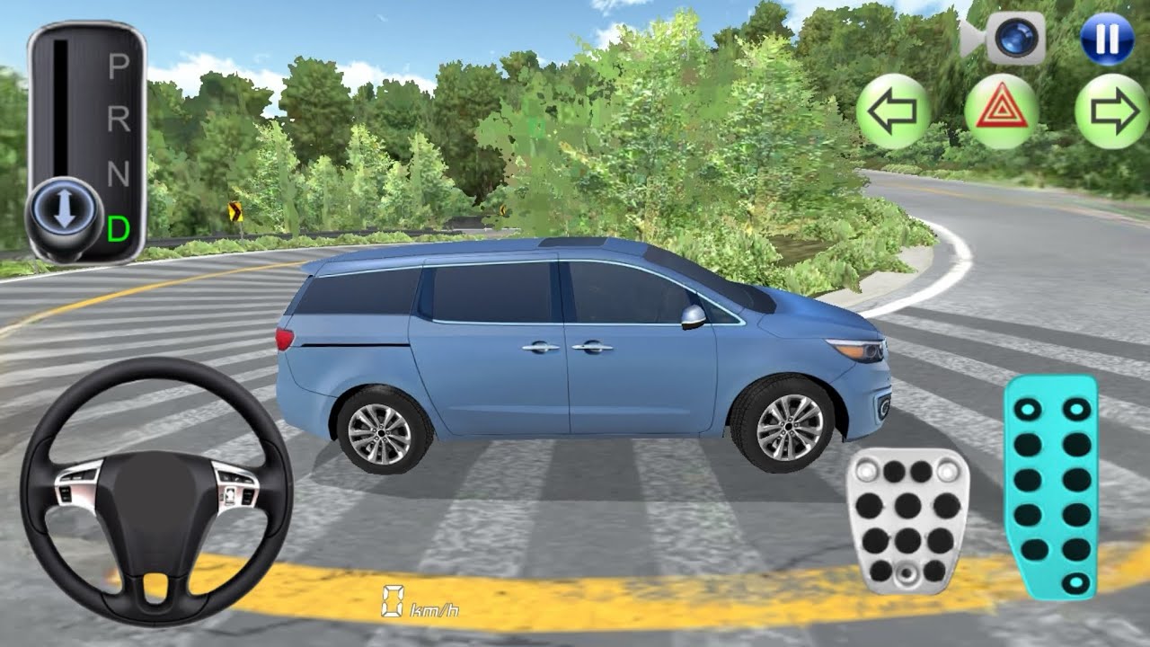 New kia carnival For parking 3D Driving class android game play video car game#gameplay #cargame 