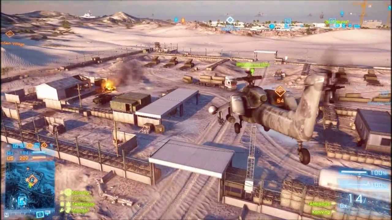 Kon (BF3AK) | Bandar Desert Pro Havoc Piloting Gameplay Commentary