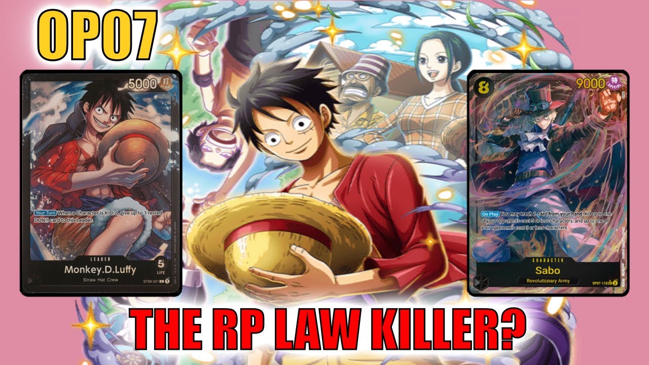 ST08 Luffy Is STILL A MENACE In OP07 | OPTCG DECK LIST AND GAMEPLAY