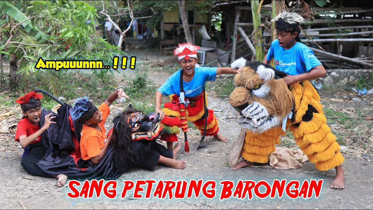 film pendek | DUEL EPIC JUMANTORO KW VS SINGOBARONG | SANG PEMBARONG CILIK TARUNG BARONGAN