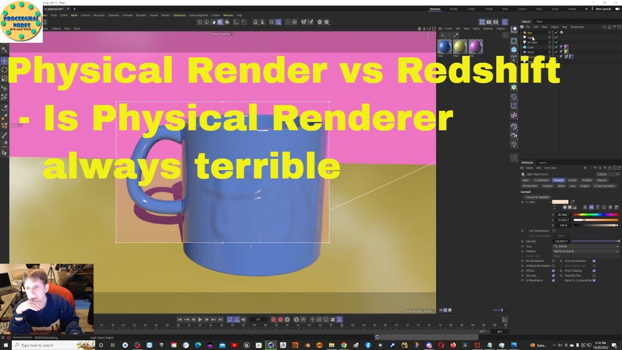 Redshift Rules but Physical Renderer isn&rsquo;t Always Terrible
