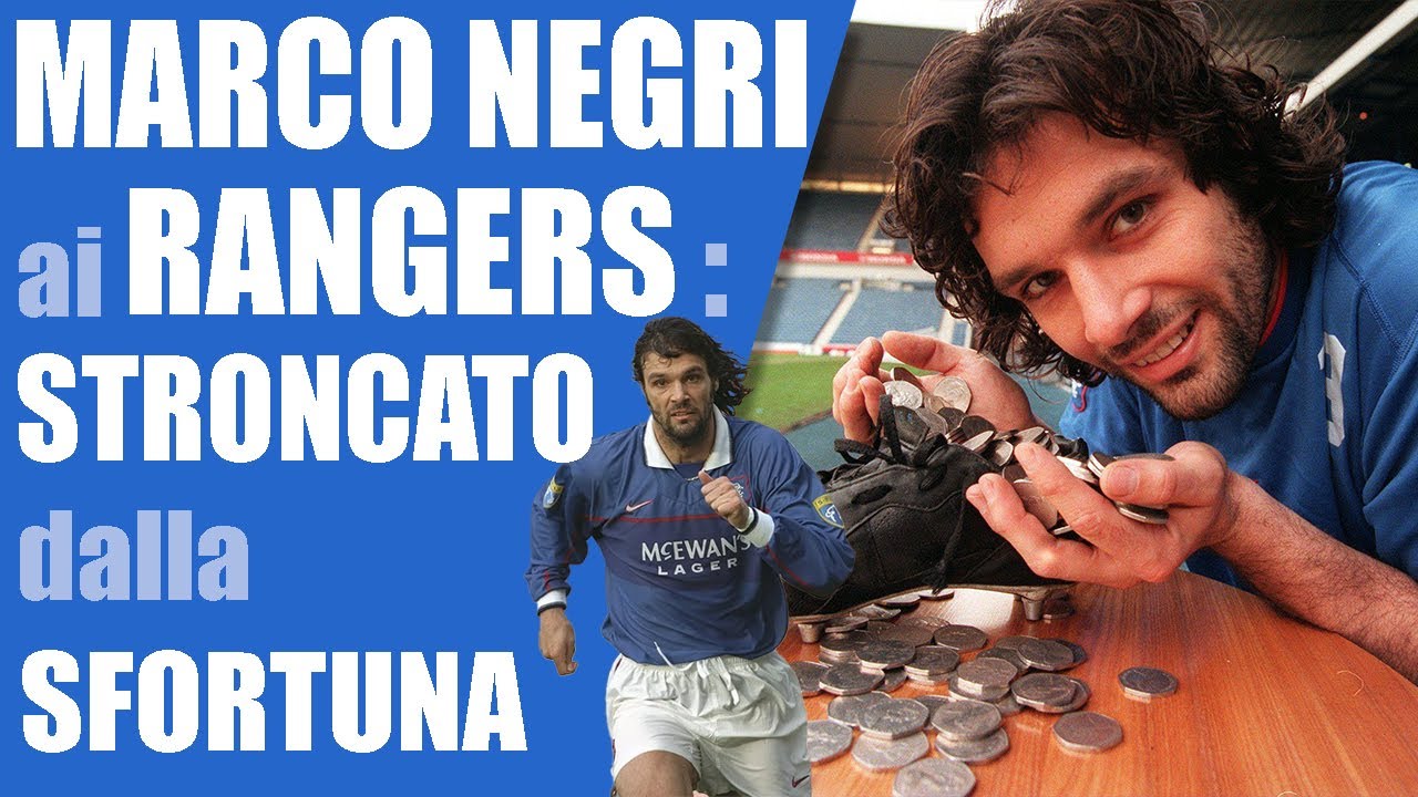 Marco Negri ai Glasgow Rangers: dalle stelle alle stalle per un incidente assurdo