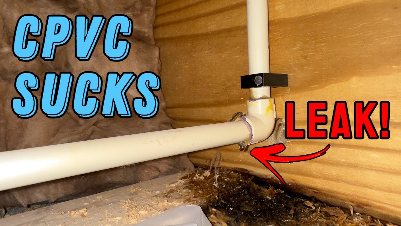 Why I'm DITCHING CPVC for PEX Pipes NOW