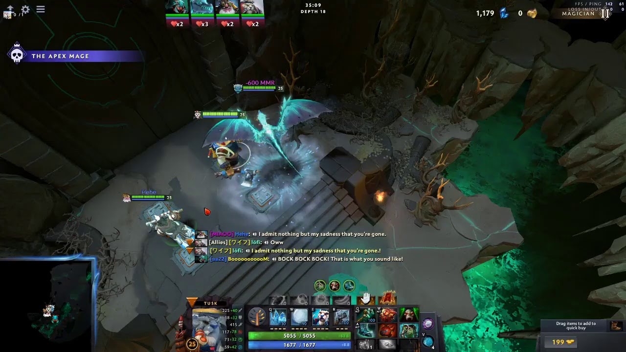ez aghanims trial (magician II)