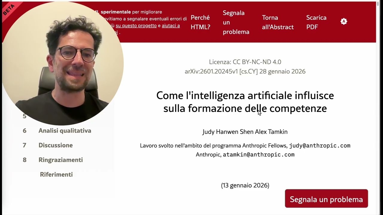 Il paper di Anthropic su AI e competenze, e una prova sul campo di flux2.c