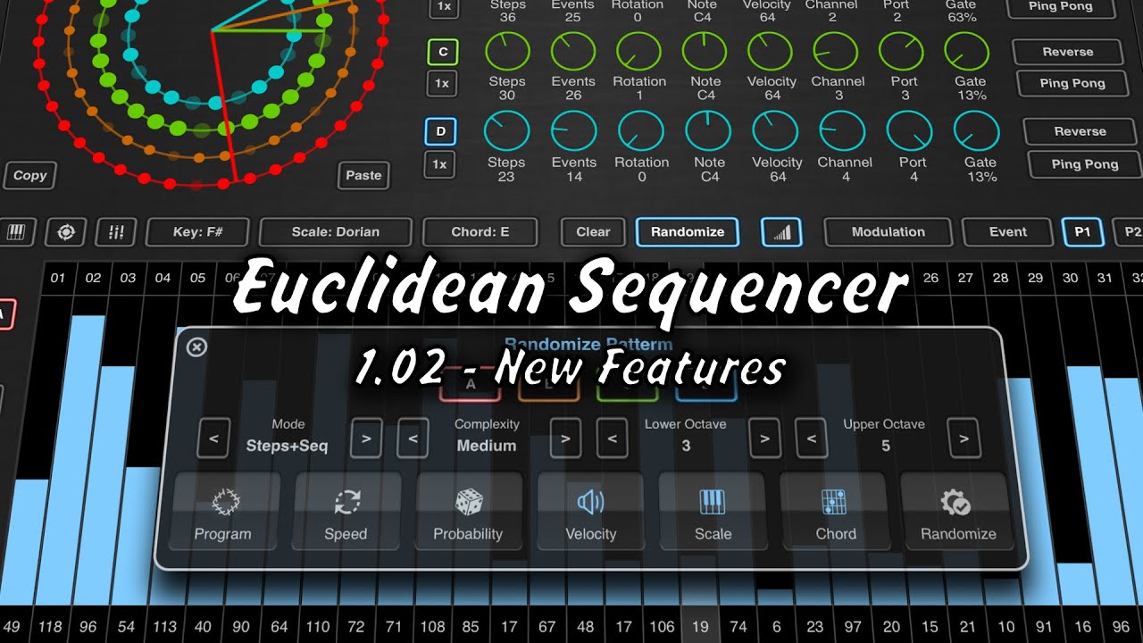 Euclidean Sequencer - 1 02 Update