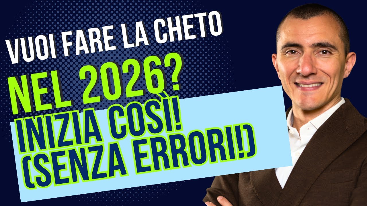 Vuoi fare la chetogenica nel 2026? Inizia così, senza errori.