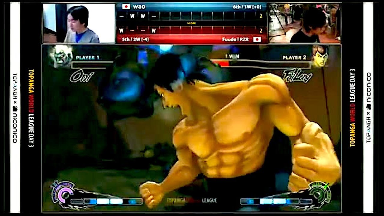 wao (Oni) vs Fuudo (Fei Long) - SSF4 AE2012