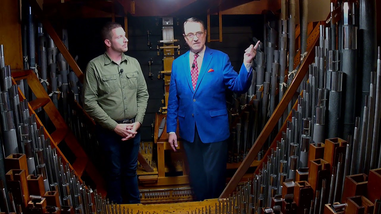 Swell and Choir division progress on the Midmer-Losh