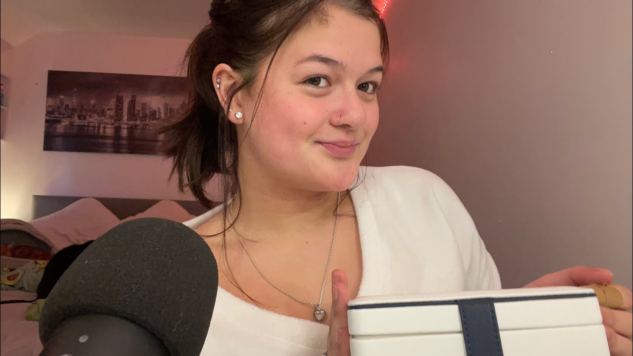 ASMR| piercing tour and more with close up whispering!