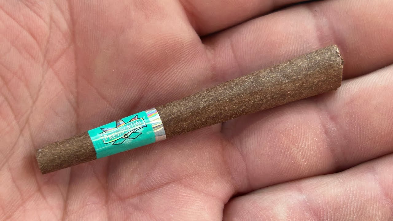 Cannabis Critique | Presidential | Moon Rock Mini Blunt | Cherry Gelato | Infused Preroll | 