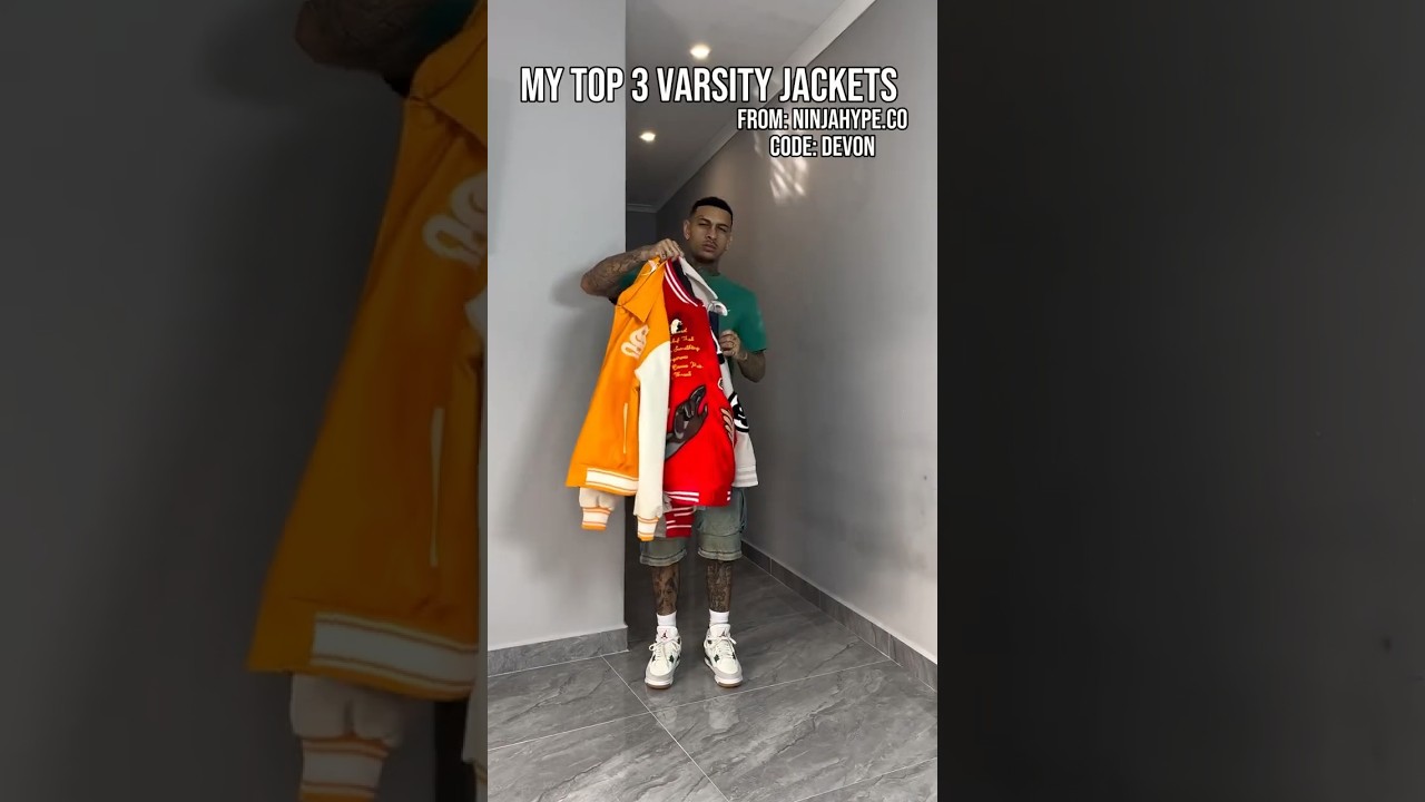 Sp5der Varsity Jacket Haul & Try on from Ninjahype #fashionhaul #ninjahype #dhgate #fashionstyle