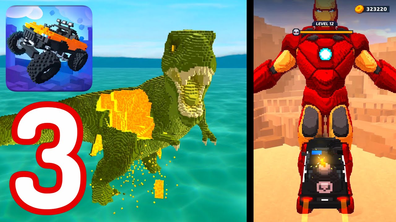 Monster Demolition-(Gameplay 3)-Niveles 11-12-13-14-15