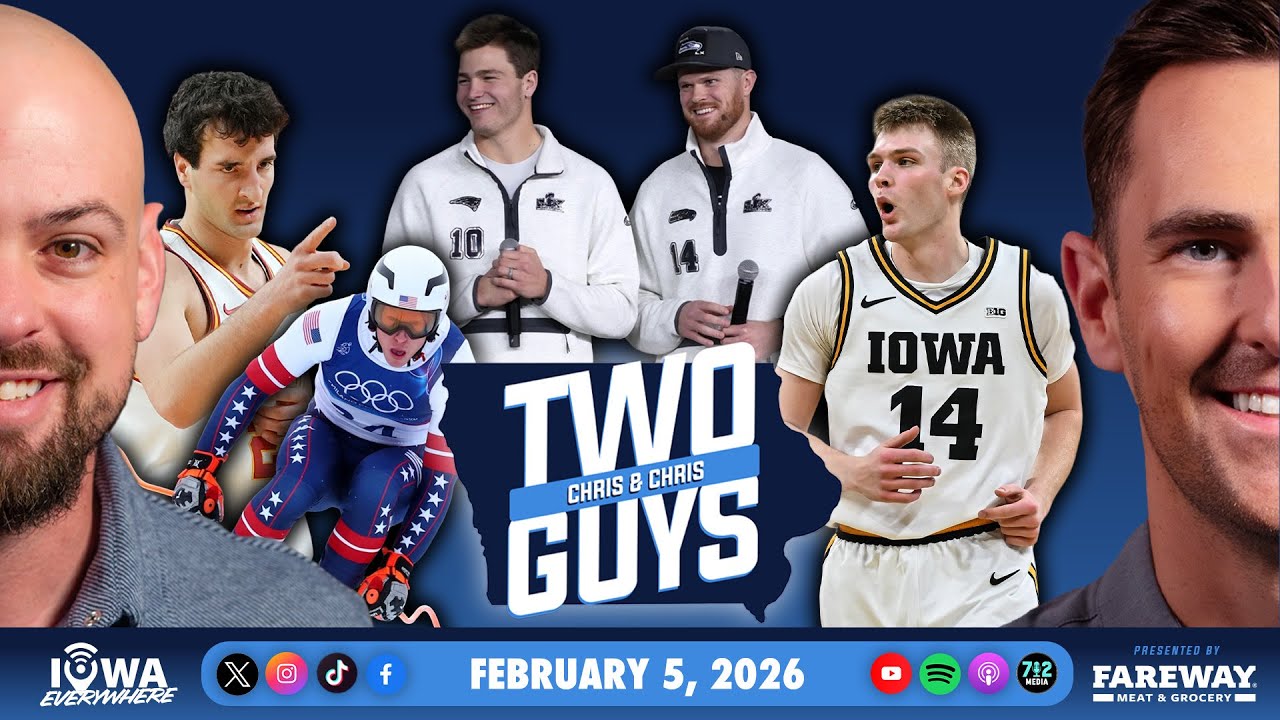 Iowa's win at Washington, Way too early Big 12/Big Ten Rankings, Super Bowl picks | Two Guys