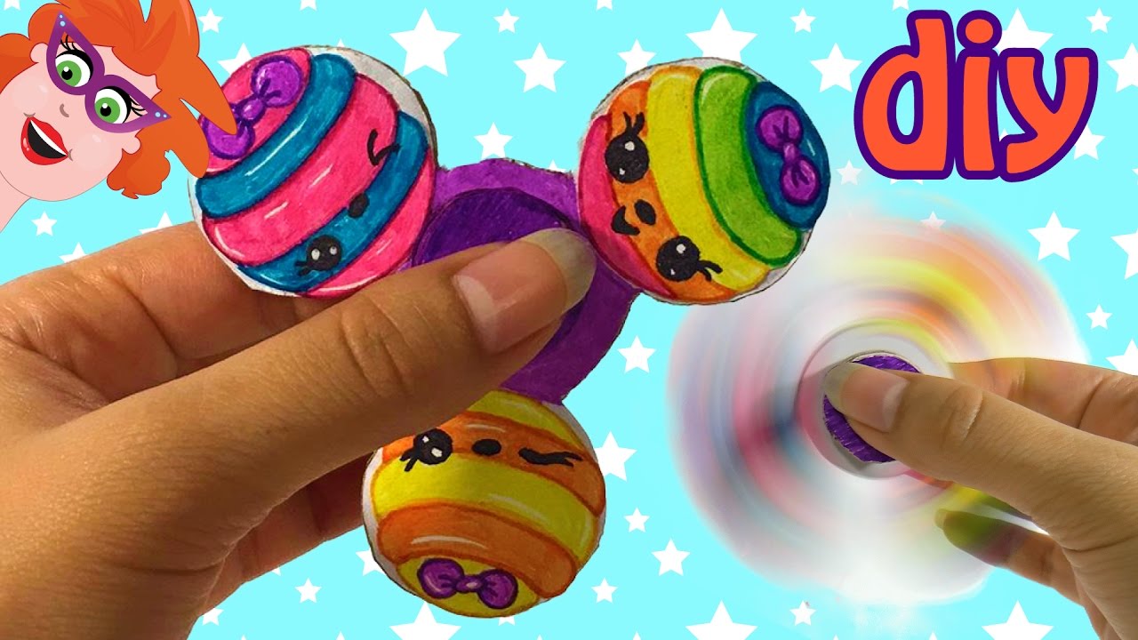 DIY handspinner knutselen zonder muntjes