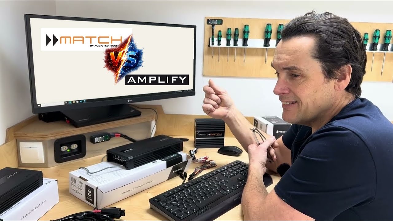 HELIX AMPLIFY vs. MATCH UP Verstärker - Welche Audiotec Fischer Amp für welchen Einsatz?