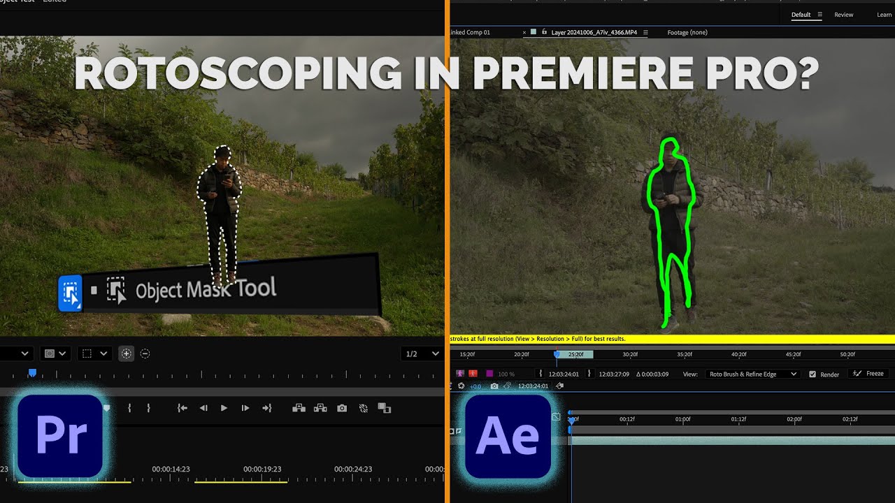 Premiere Pro Just Got AUTO ROTOSCOPING, Well Sort Of (NEW Object Mask Tool)