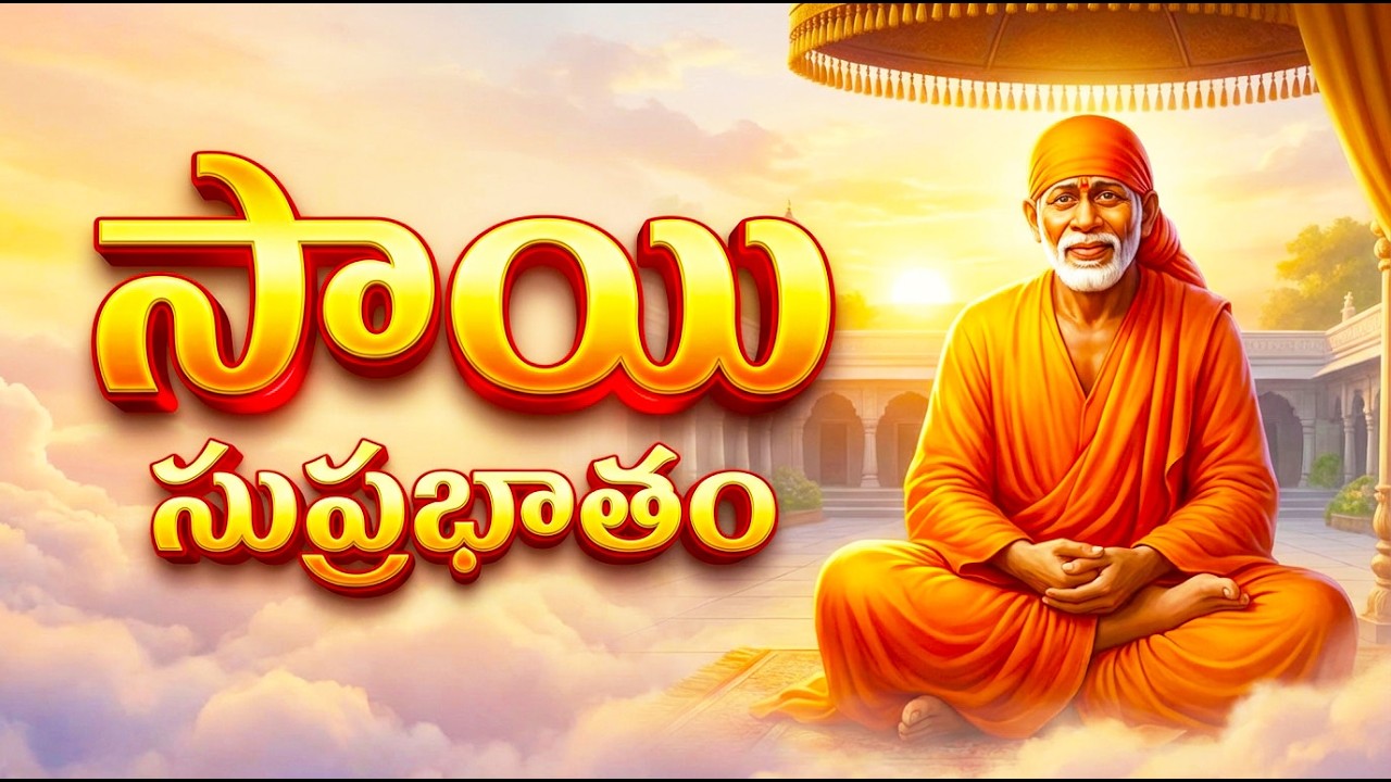 సాయి సుప్రభాతం  వింటే చాలు కోరికలన్నీ నెరవేరుతాయి Sai SUPRABATHAM | Bhakthi Mayam