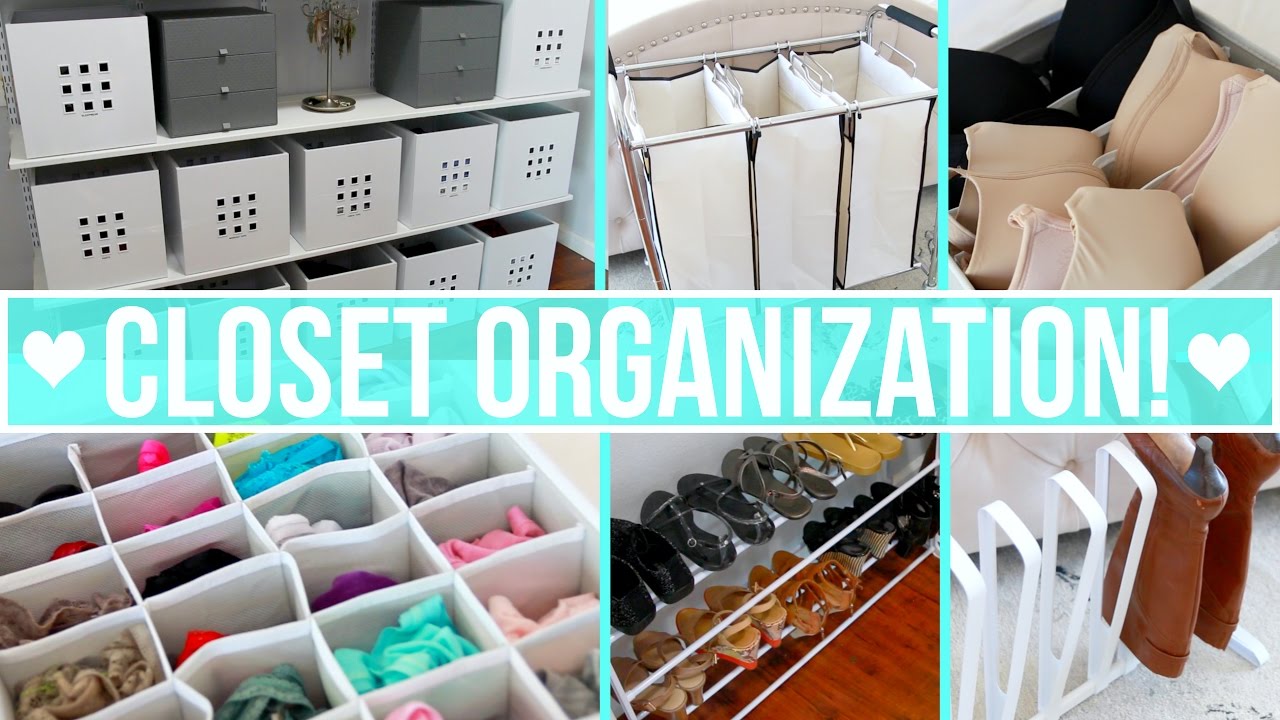 Closet Organization Ideas!