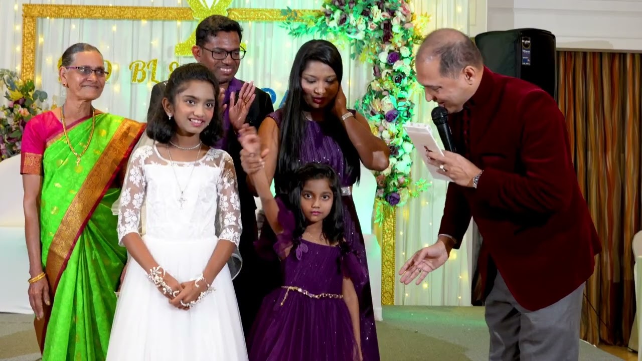 Joann's First Holy Communion Celebration in Dubai