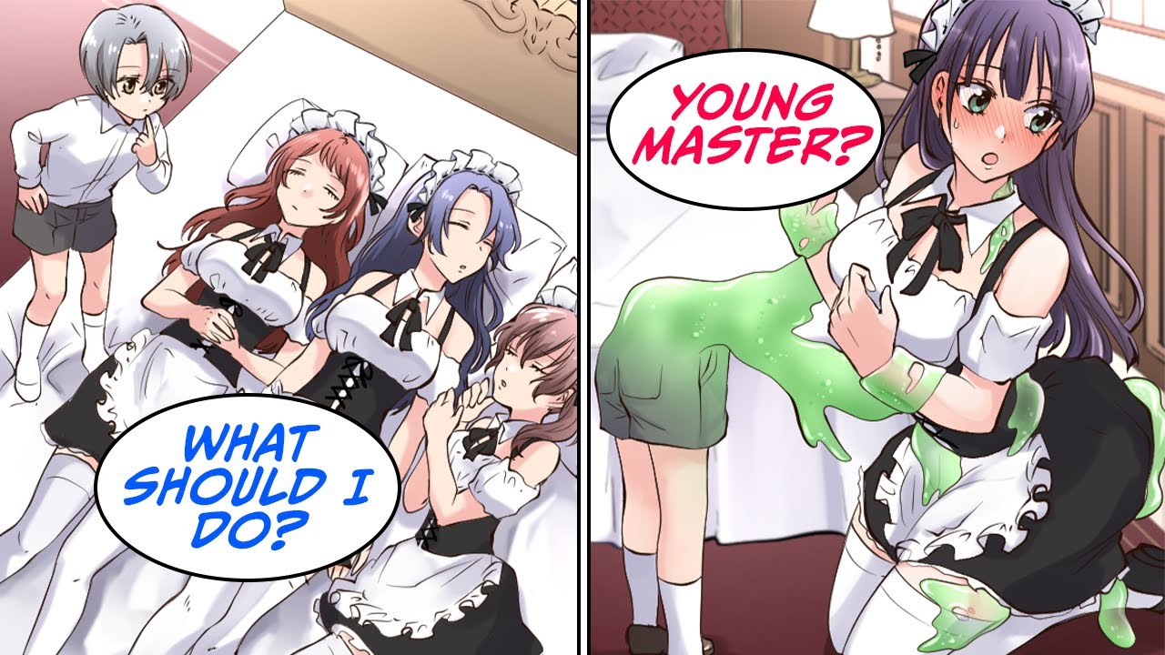 A billionaire’s kid who can shapeshift got stuck inside a maid’s body [Manga Dub]