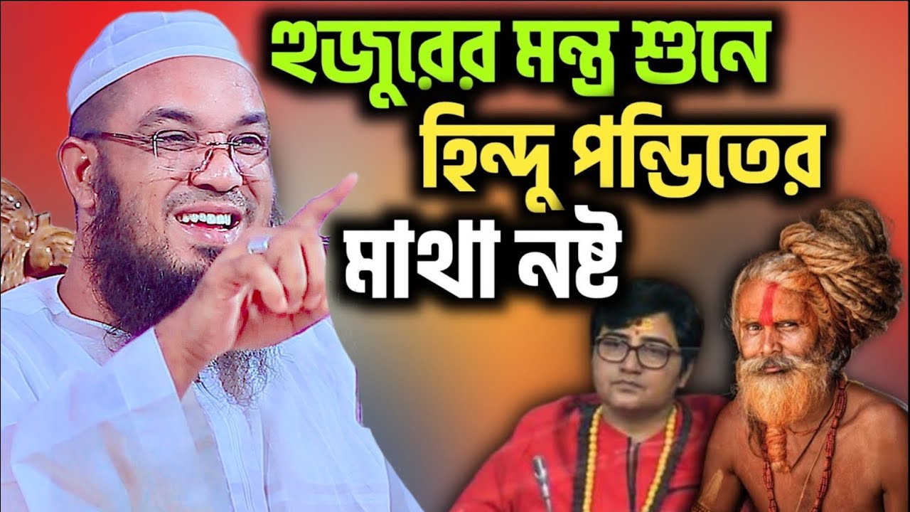 হুজুরের মুখে মন্ত্র শুনে হিন্দু পন্ডিতের মাথা নষ্ট || আব্দুর রহমান জামী ওয়াজ || Abdul Rahman Jami