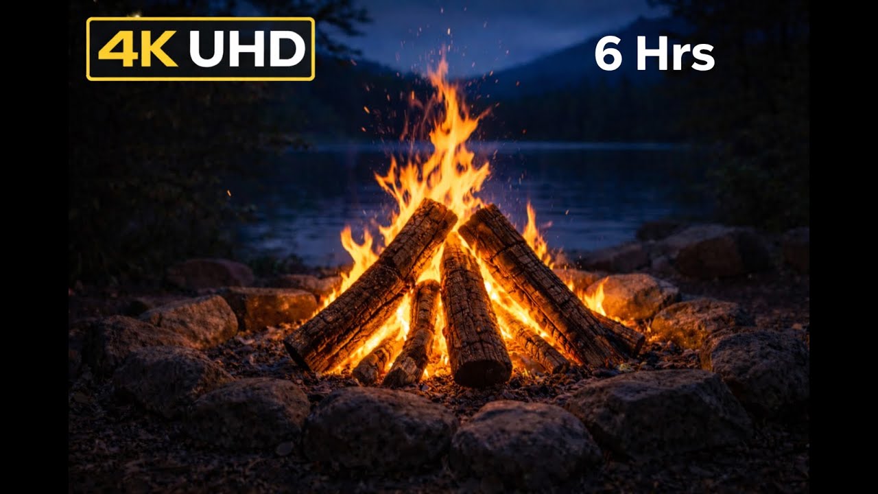 CampFire Glow | 6 Hrs | No Ads