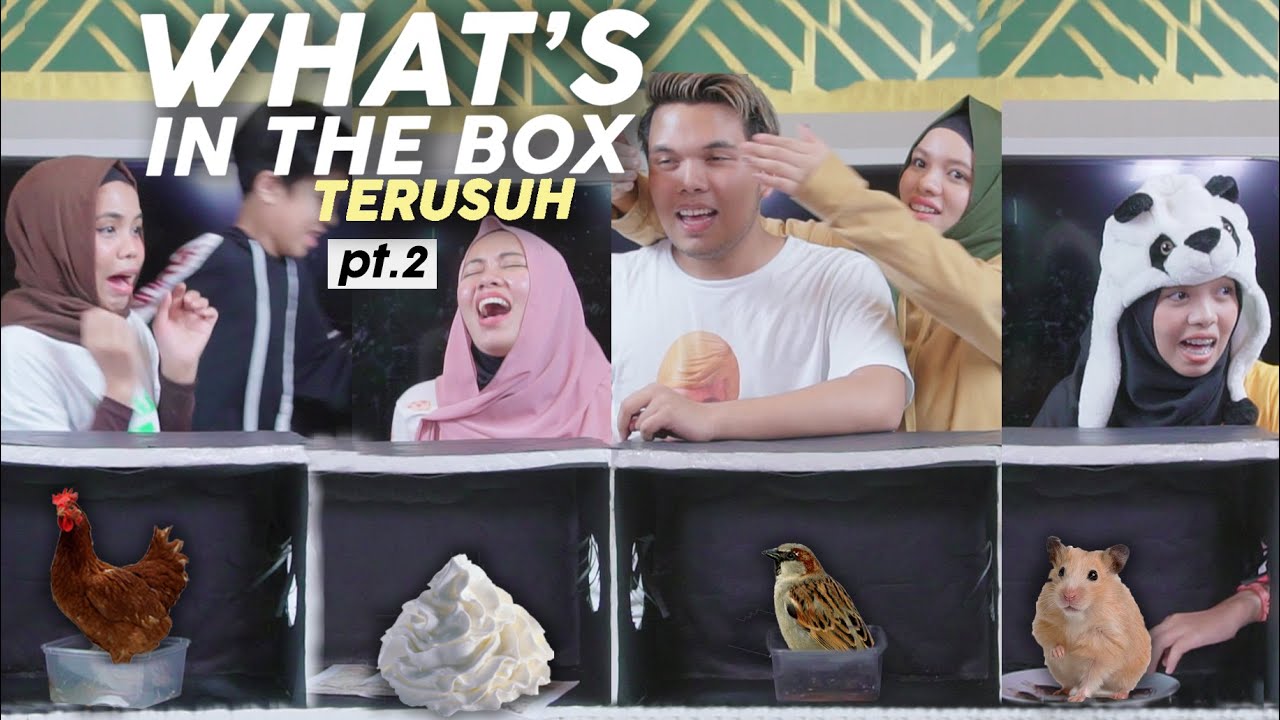 Part 2 Lebih Lemas Lagi, Shock, Kabur Pas Liat Isinya What's In The Box Challenge | Gen Halilintar