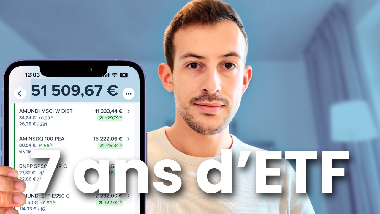 J’investis dans les ETF depuis 7 ans : voici ce que j’ai appris.