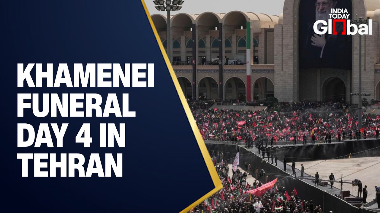 LIVE: Khamenei Funeral Day 4 | Mourning Continues Across Tehran