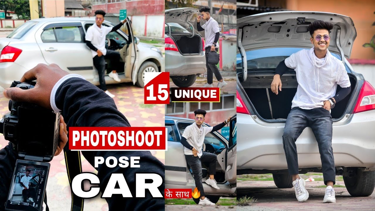 Aesthetic 🔥 photoshoot & poses with CAR | car photoshoot pose | Best poses with car for photoshoot