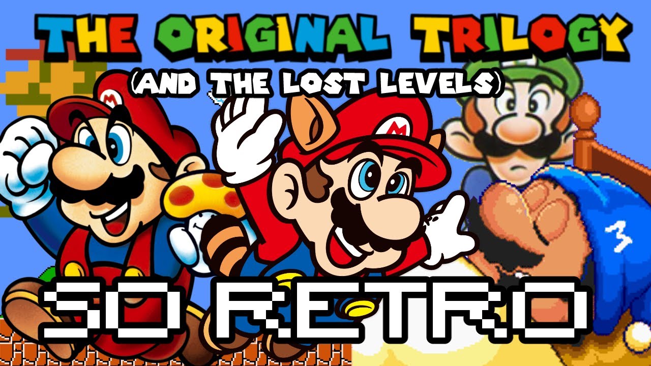 MARIOTHON DAY ONE: THE TRILOGY (and lost levels)