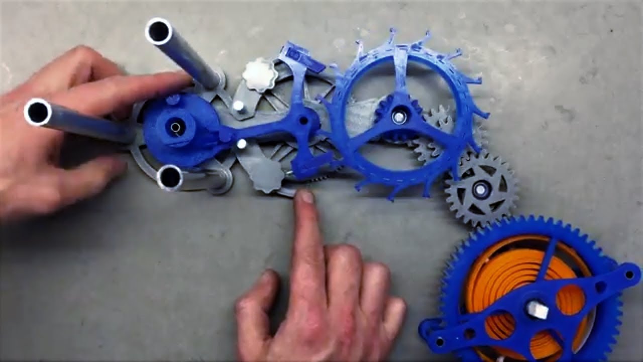 Swiss Lever Escapement Model for HSNY