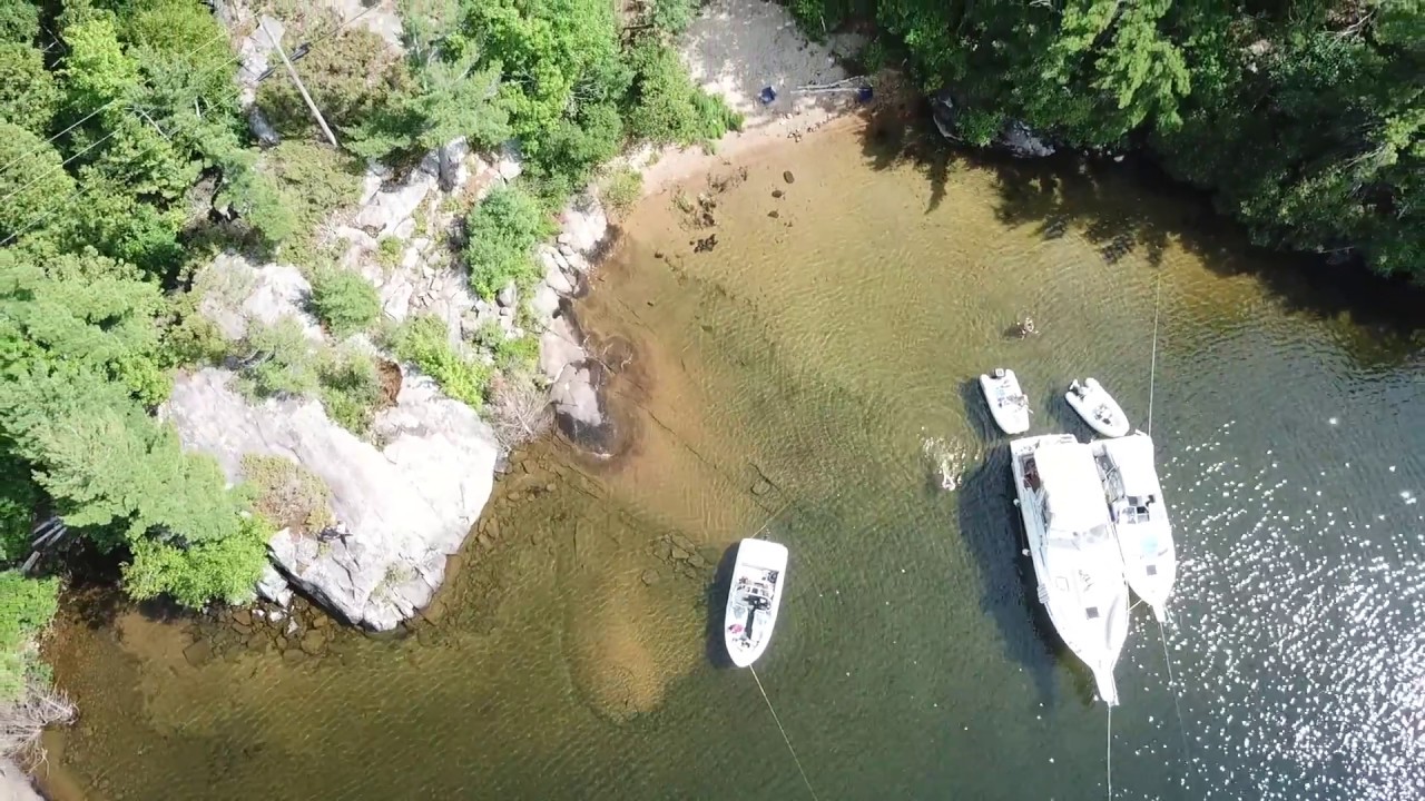 Georgian Bay, Ontario, Canada - Honey Moon Bay area Beausoleil Island