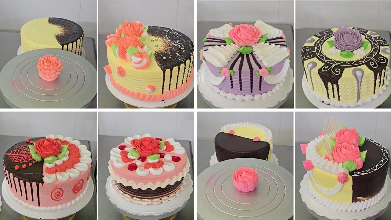 asi se decora mas de 10 tortas con crema chantilly