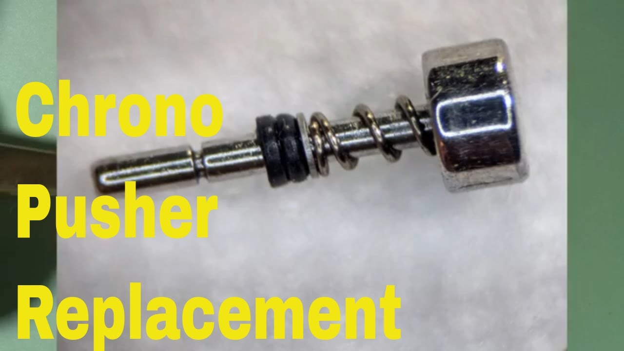 Removing and Installing a Chronograph Pusher How To Watch Repair