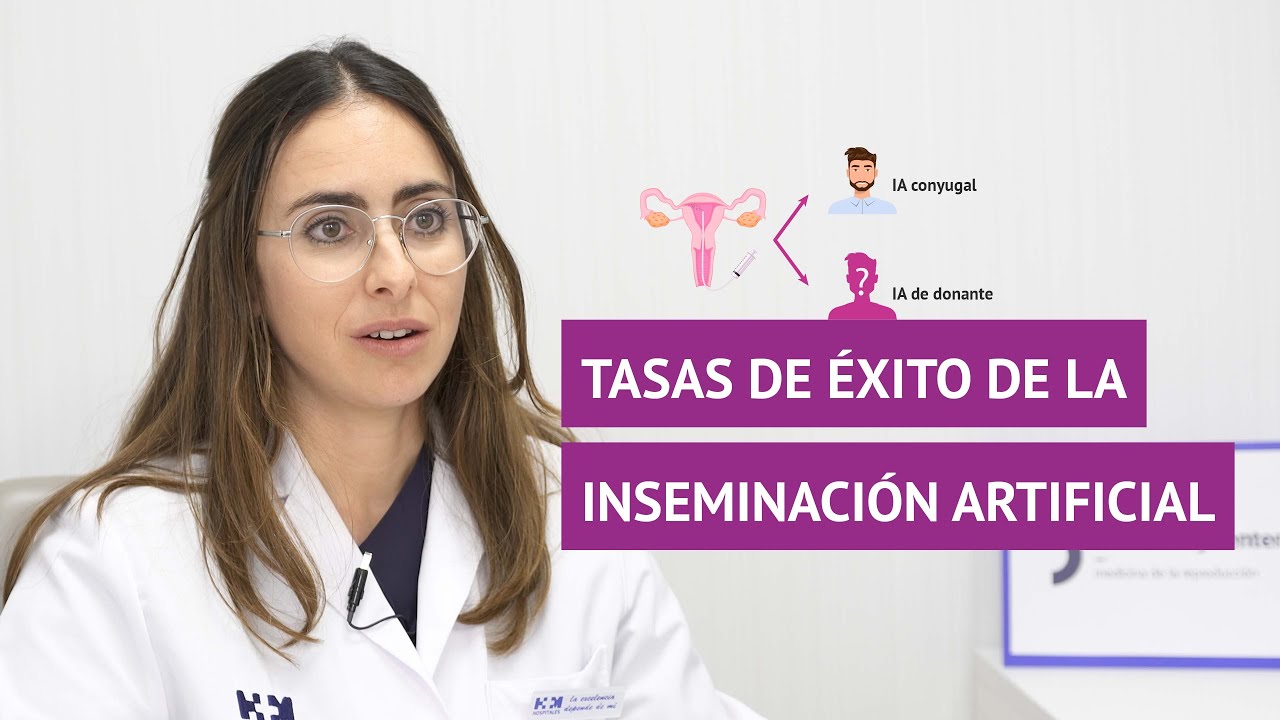 ¿Cuál es la tasa de éxito de la inseminación artificial (IA)? ¿De qué depende?