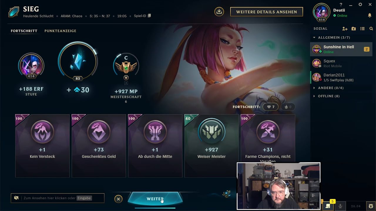 League of Legends | ARAM: CHAOS | Yunara | C | 01.03.2026 | 3